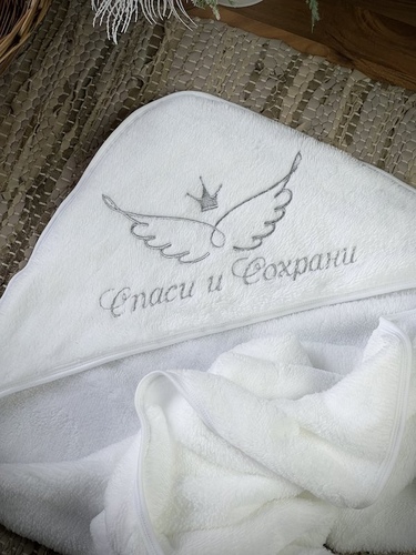 Крижма з крилами фото