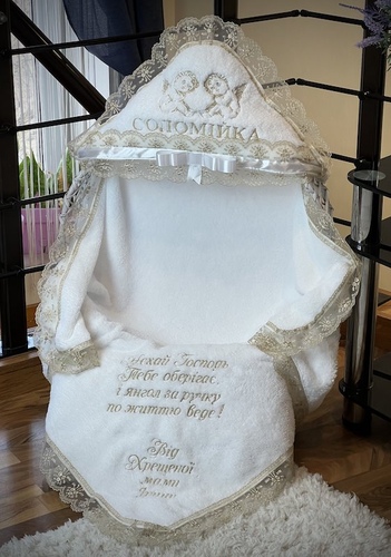 Крижма з махри весофт тепла фото