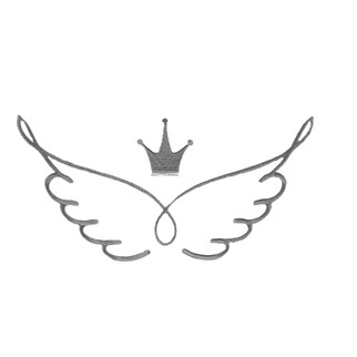 Крила з короною